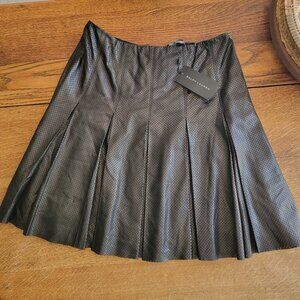 NWT! Ralph Lauren Collection Leather Skirt Buttery Soft $2395 original
